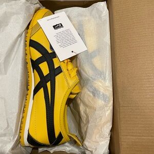 Onitsuka Tiger by Asics Yellow and Black Shoes